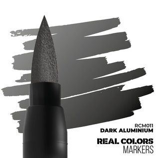 AK INTERACTIVE AK RCM011 AK Interactive Real Colors Markers Dark Aluminium
