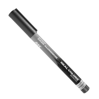 AK INTERACTIVE AK RCM011 AK Interactive Real Colors Markers Dark Aluminium