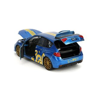 JADA TOYS JAD 35871 Jada 1/24 "Hollywood Rides" - 2012 Subaru Impreza WRX w/ Sonic