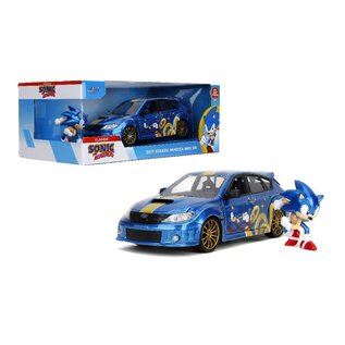 JADA TOYS JAD 35871 Jada 1/24 "Hollywood Rides" - 2012 Subaru Impreza WRX w/ Sonic