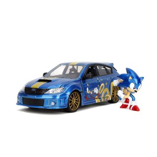JADA TOYS JAD 35871 Jada 1/24 "Hollywood Rides" - 2012 Subaru Impreza WRX w/ Sonic