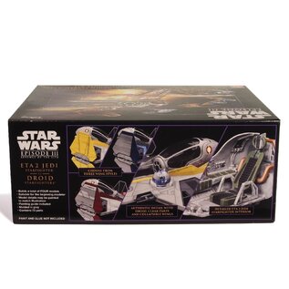 AMT AMT 1436 AMT 1/48 Star Wars: The Phantom Menace Jedi vs Droid (Level 2)