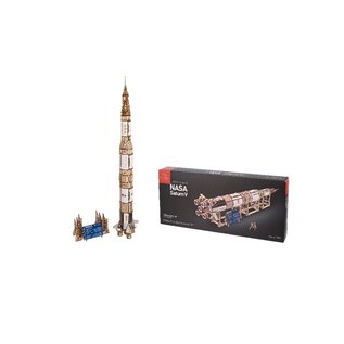 UGEARS UGR 70257 UGears NASA Saturn V (New Model) - 500 Pieces