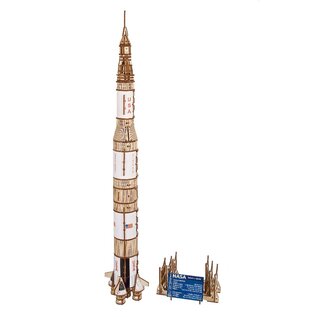 UGEARS UGR 70257 UGears NASA Saturn V (New Model) - 500 Pieces