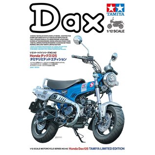 TAMIYA TAM 14142 HONDA DAX 125 LIMITED EDITION 1/12 PLASTIC MODEL