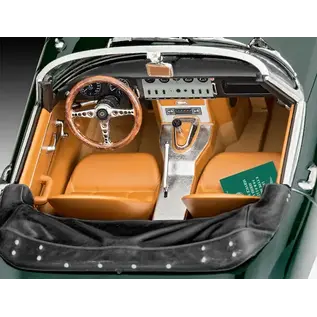 REVELL GERMANY REV 07687 JAGUAR E-TYPE ROADSTER 1/24 PLASTIC MODEL