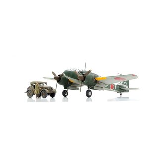 TAMIYA TAM 25217 KI-46 III TYPE 100 & 4X4 KUROGANE 1/48 PLASTIC MODEL