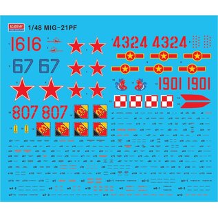 Academy/Model Rectifier Corp. ACA 12320 Academy 1/48 Russian Air Force MiG-21PF Fishbed-D