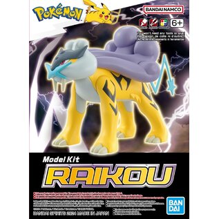 BANDAI BAN 2730237 Bandai Pokémon Model Kit Raikou