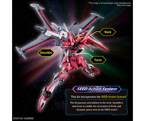 BAN 5066692 Bandai HGCE #251 1/144 Infinite Justice Gundam
