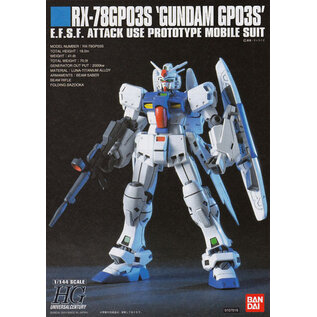 BANDAI BAN 5060967 Bandai 1/144 HGUC RX-78GP03S Gundam