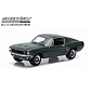 GREENLIGHT COLLECTIBLES GLC 44723 1968 FORD MUSTANG GT HIGHLAND GREEN 1/64 DIE-CAST