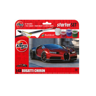 AIRFIX AIR A55005 Bugatti Chiron 1/43 complete model set