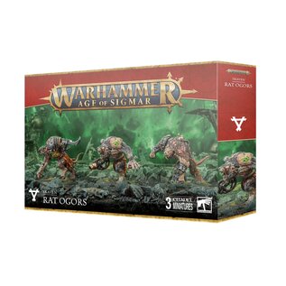 GAMES WORKSHOP WAR 99120206043 AOS SKAVEN RAT OGORS