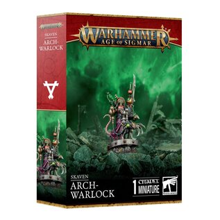 GAMES WORKSHOP WAR 99120206049 AOS SKAVEN ARCH-WARLOCK