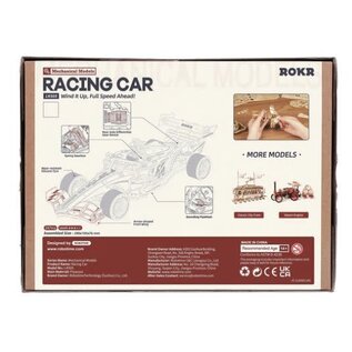 ROKR ROE LK505 ROKR F1 Racing Car 3D Wooden Puzzle
