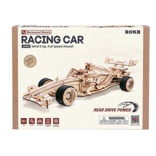 ROKR ROE LK505 ROKR F1 Racing Car 3D Wooden Puzzle