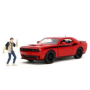 JADA TOYS JAD 35185 Jada 1/24 "Hollywood Rides" - The Walking Dead - 2015 Dodge Challenger SRT Hellcat w/ Glenn