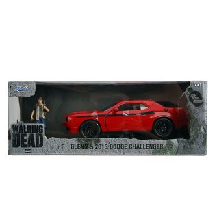 JADA TOYS JAD 35185 Jada 1/24 "Hollywood Rides" - The Walking Dead - 2015 Dodge Challenger SRT Hellcat w/ Glenn