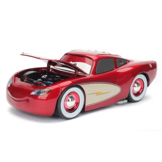 JADA TOYS JAD 98033 Jada 1/24 "Hollywood Rides" - Pixar Cars - Cruising McQueen w/ Rack
