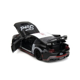 JADA TOYS JAD 35418 Jada 1/24 "BTM" 2024 Ford Mustang Dark Horse - Glossy Black