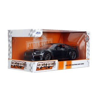 JADA TOYS JAD 35278 Jada 1/24 "BIGTIME Muscle" - 2024 Ford Mustang Dark Horse - Blue Ember