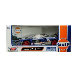 MOTOR MAX MM 79668 MCLAREN SENNA GULF 1/24 DIE-CAST