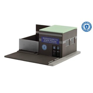 GREENLIGHT COLLECTIBLES GLC 57101 MASSACHUSETTS STATE POLICE 1/64 DIE-CAST MECHANIC'S CORNER