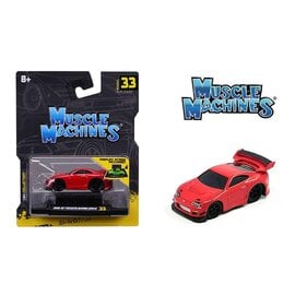 MAISTO MAI 15573 1995-97 TOYOTA SUPRA (MK4) 1/64 DIE-CAST MUSCLE MACHINES