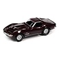 JOHNNY LIGHTNING JLC 05397 1969 CHEVY CORVETTE 427 GARNET RED MCACN 1/64 DIE-CAST