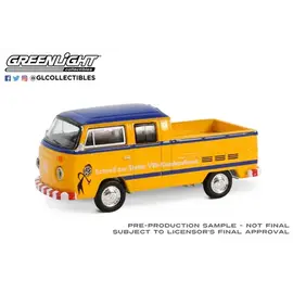 GREENLIGHT COLLECTIBLES GLC 36100-D 1977 VOLKSWAGEN TYPE 2 DOUBLE CAB PICKUP "DOKA" 1/64 DIE-CAST CLUB V-DUB SERIES 19