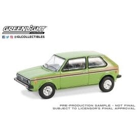 GREENLIGHT COLLECTIBLES GLC 36100-E 1979 VOLKSWAGEN RABBIT 1/64 DIE-CAST CLUB V-DUB SERIES 19