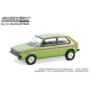 GREENLIGHT COLLECTIBLES GLC 36100-E 1979 VOLKSWAGEN RABBIT 1/64 DIE-CAST CLUB V-DUB SERIES 19