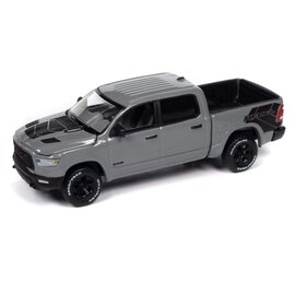 AUTOWORLD AW 06757 2023 RAM 1500 REBEL LUNAR EDITION CERAMIC GRAY 1/64 DIE-CAST