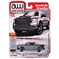 AUTOWORLD AW 06757 2023 RAM 1500 REBEL LUNAR EDITION CERAMIC GRAY 1/64 DIE-CAST
