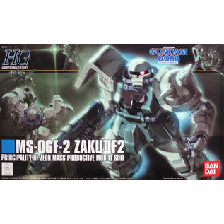 BANDAI BAN 5057744 #105 MS-06F-2 Zaku II F2 (Zeon Ver.) "Gundam 0083",Bandai