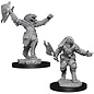 WIZKIDS WK 90001 D&D Nolzur's Marvelous Unpainted Miniatures: Wave 11: Female Dragonborn Fighter