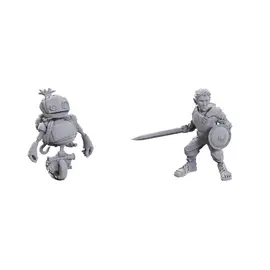 WIZKIDS WK 90724 Critical Role Unpainted Miniatures: Wave 23: Orym, of the Air Ashari & Fresh Cut Grass