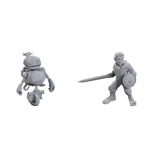 WIZKIDS WK 90724 Critical Role Unpainted Miniatures: Wave 23: Orym, of the Air Ashari & Fresh Cut Grass