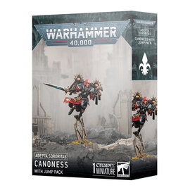 GAMES WORKSHOP WAR 99120108103 ADEPTA SORORITAS CANONESS WITH JUMP PACK