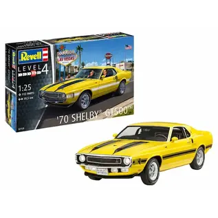REVELL GERMANY REV 07729 1970 SHELBY GT500 1/25 PLASTIC MODEL