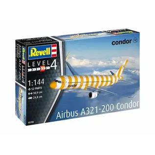 REVELL GERMANY REV 03788 AIRBUS A321-200 CONDOR 1/144 PLASTIC MODEL
