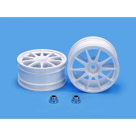 TAMIYA TAM 50732 10 SPOKE ONE-PIECE WHEELS