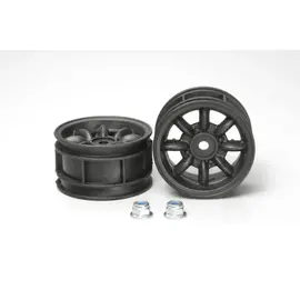 TAMIYA TAM 53341 M-CHASSIS 8-SPOKE WHEELS 2pcs. (CARBON REINFORCED)