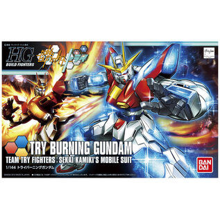 BANDAI BAN 5055437 Try Burning Gundam HGBF 1/144 Model Kit