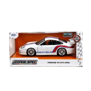 JADA TOYS JAD 35491 Jada 1/24 "Hyper-Spec" - 2006 Porche 911 GT3 RS (996.1)
