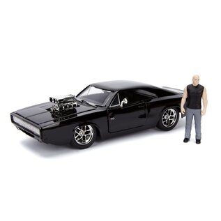 JADA TOYS JAD 35905 Jada 1/24 "Fast & Furious" Dom's Charger R/T - Build N' Collect