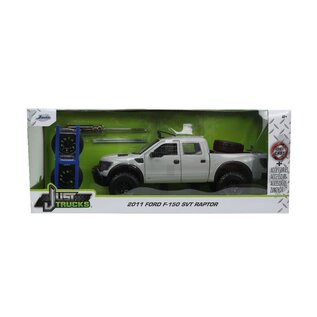 JADA TOYS JAD 33031 Jada 1/24 "Just Trucks" w/ Rack - 2011 Ford F-150 SVT Raptor