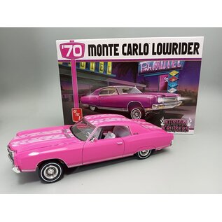 AMT AMT 1458M AMT 1/25 1970 Chevy Monte Carlo Lowrider Model Kit (Level 2) plastic model