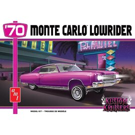 AMT AMT 1458M AMT 1/25 1970 Chevy Monte Carlo Lowrider Model Kit (Level 2) plastic model